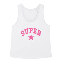Load image into Gallery viewer, Super Star Vest - White/Pink
