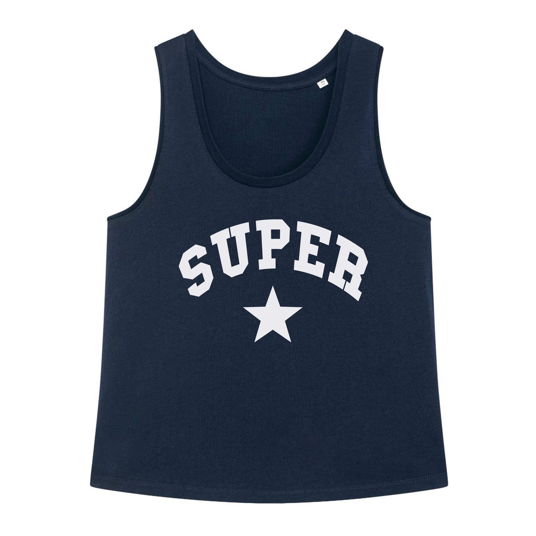 Super Star Vest - French Navy