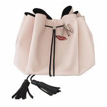 Load image into Gallery viewer, Donna May London Lay Flat Make up Bag - Blush Pink