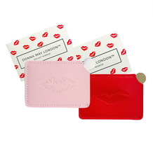 Load image into Gallery viewer, Donna May London Pocket Mirror - Red