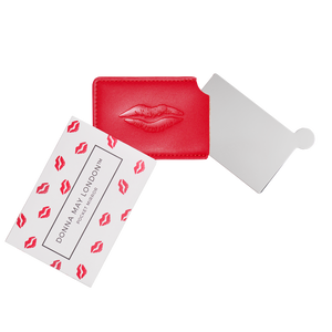 Donna May London Pocket Mirror - Red