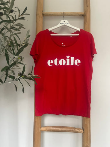 Etoile Red Tee  - Sample Sale