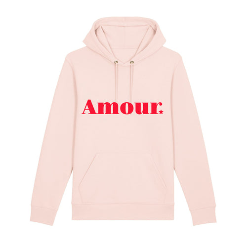 Amour Hoodie - Pastel Pink
