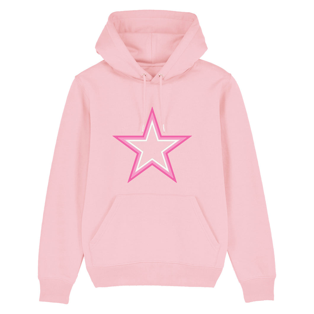 Star Hoodie - Pink