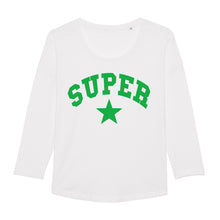 Load image into Gallery viewer, Super Star Tee Long Sleeve - Green