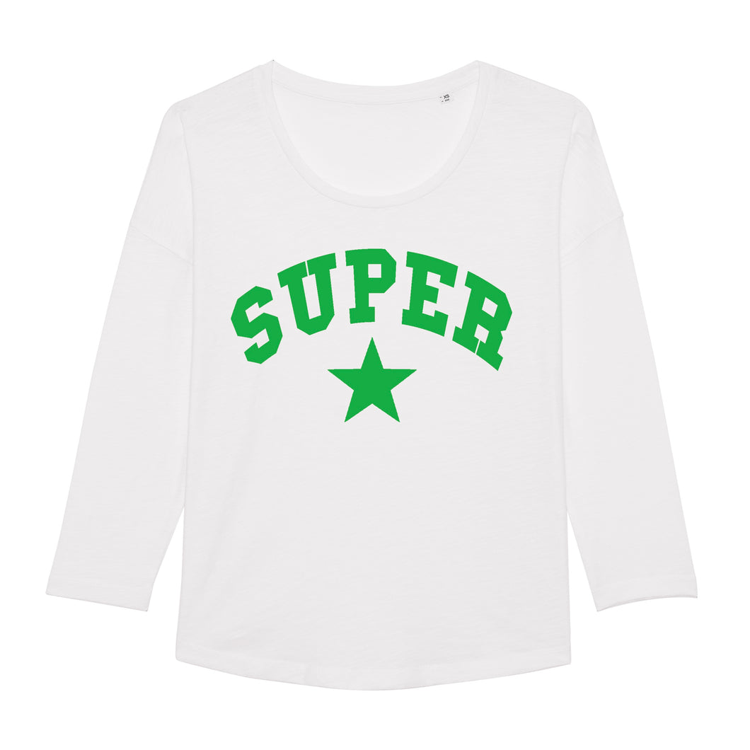 Super Star Tee Long Sleeve - Green