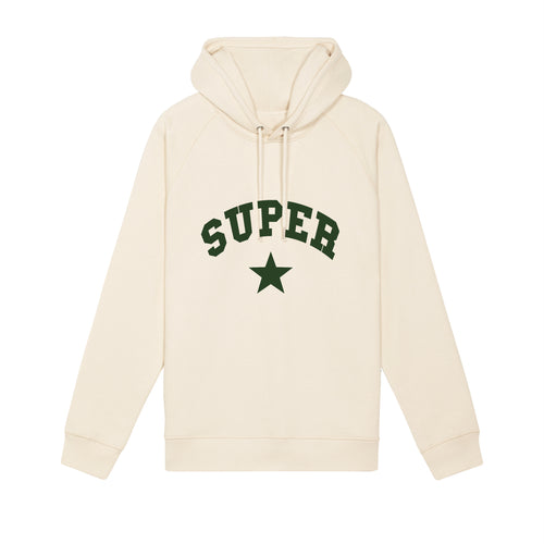 Super Star Hoodie - Natural & Khaki