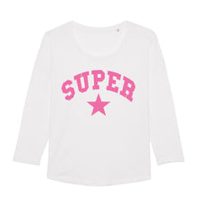 Load image into Gallery viewer, Super Star Tee Long Sleeve - Pink