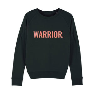 Warrior Sweatshirt - Black & Rose Gold
