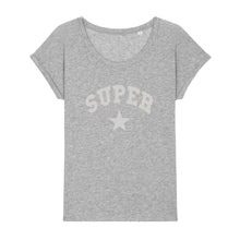 Load image into Gallery viewer, Super Star Tee - Grey/Silver
