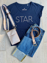 Load image into Gallery viewer, Star Tee - Navy