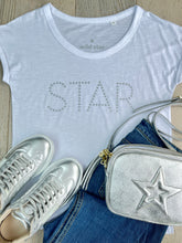 Load image into Gallery viewer, Star Tee - White