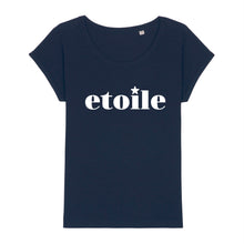 Load image into Gallery viewer, etoile tee - navy